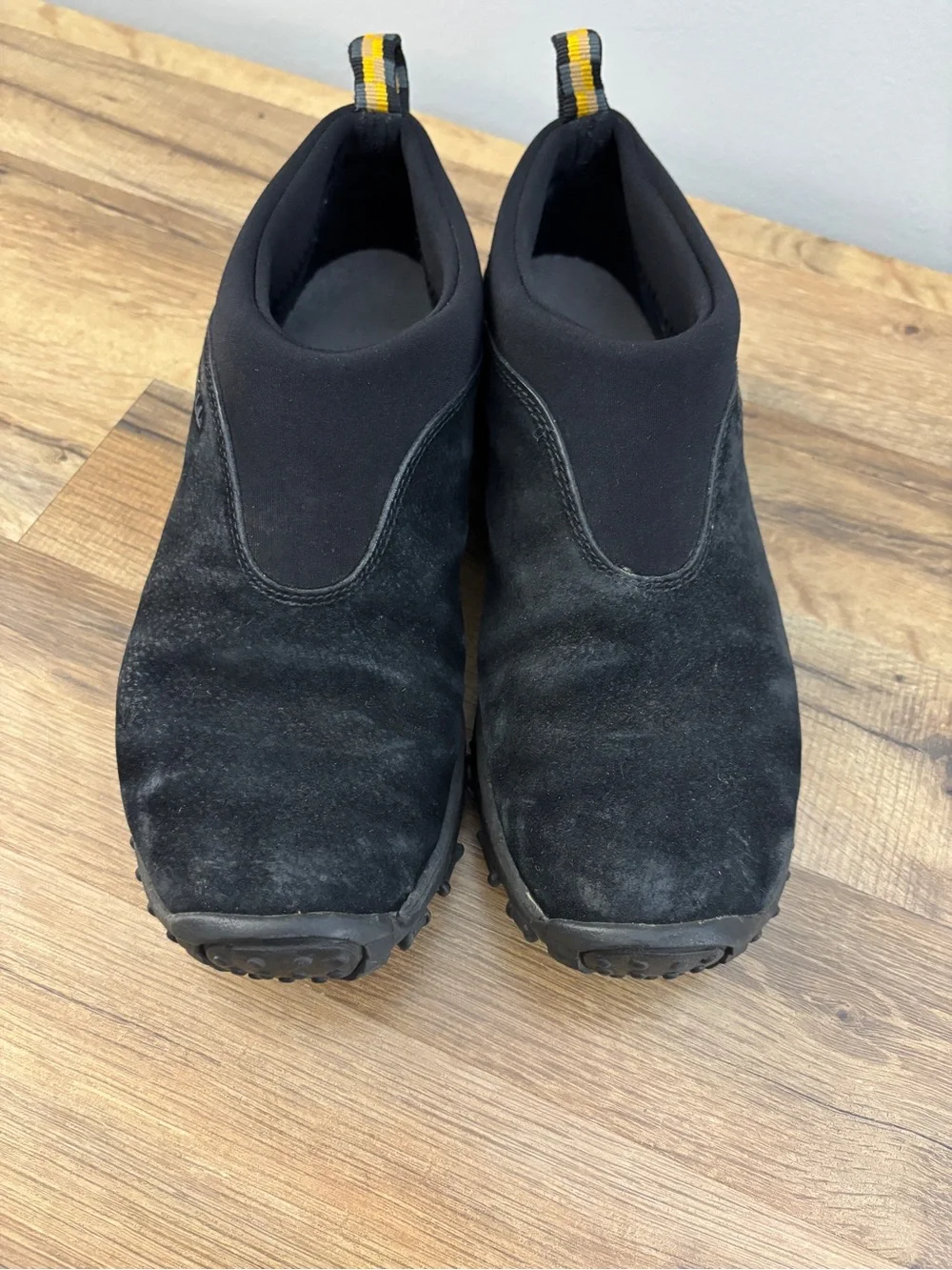 Merrell Winter Moc Slip On Suede Shoes Black Men’s
